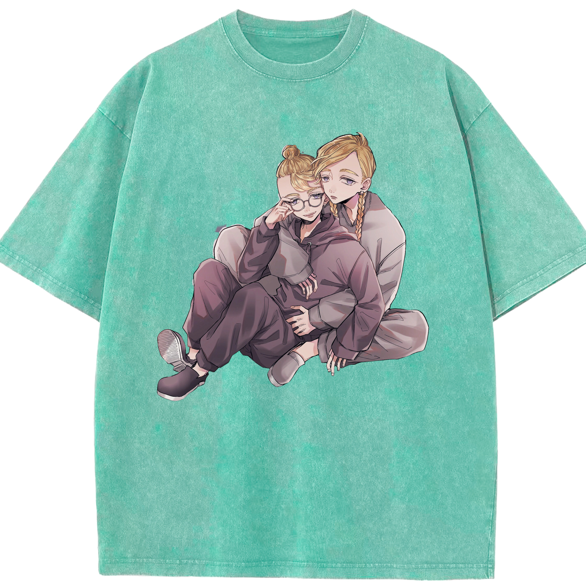 （画像用） 東京リベンジャーズ Tokyo Revengers 綿100% ヴィンテージ風 半袖Tシャツ（フロントプリント）
